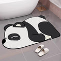 A.S.P Cute Panda Cartoon Water Absorbing Bath Mat  Super Absorbent, AntiSlip Mat for Bathroom, Home, Kitchen | Soft, QuickDry
