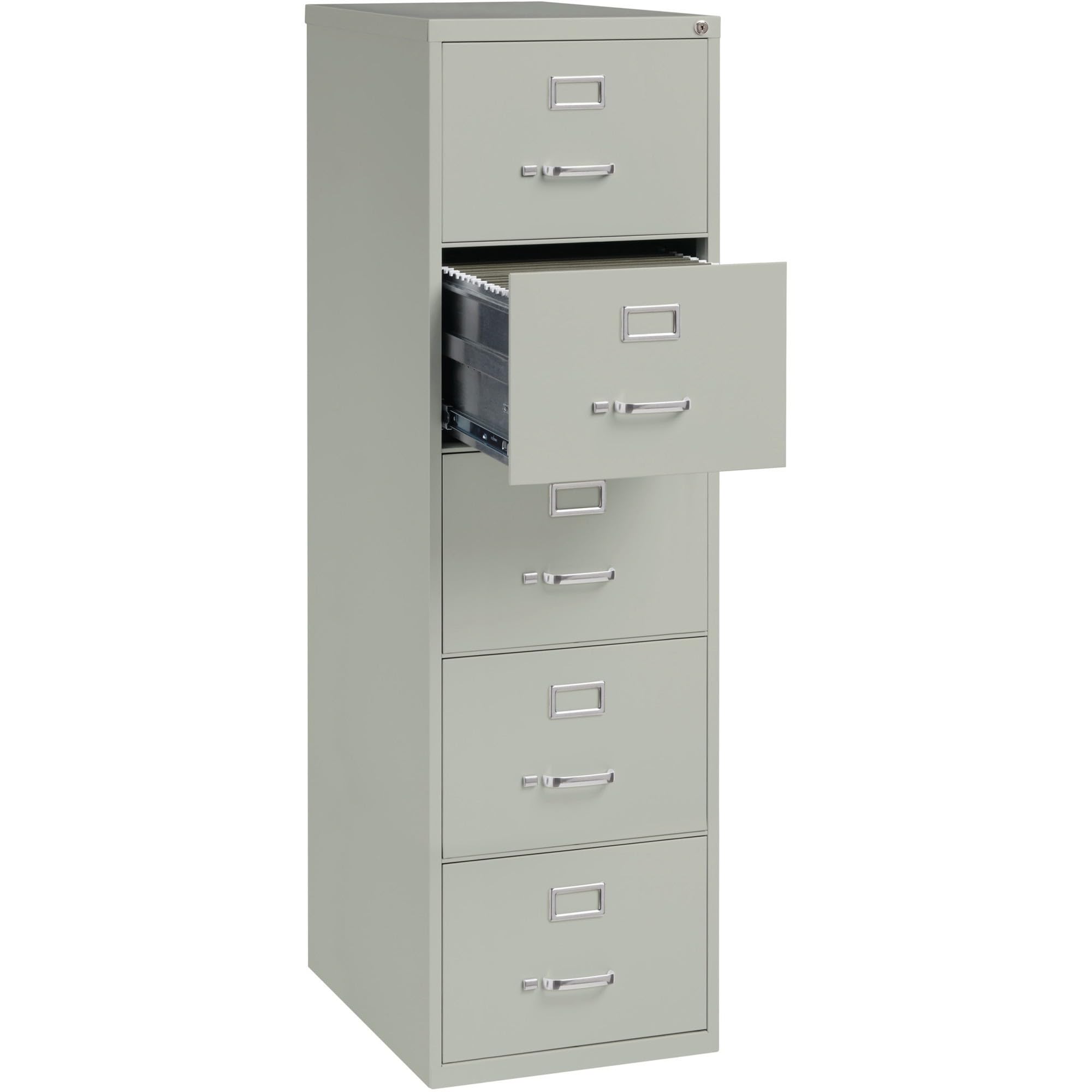 Lorell Llr48502 Commercial Grade Vertical File Cabinet, Light Gray