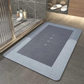 Kwikonmart Large Bath Mat | Bathing Room Rug Quick Drying Mat Bathroom WaterAbsorbing QuickDrying Floor Mat Non