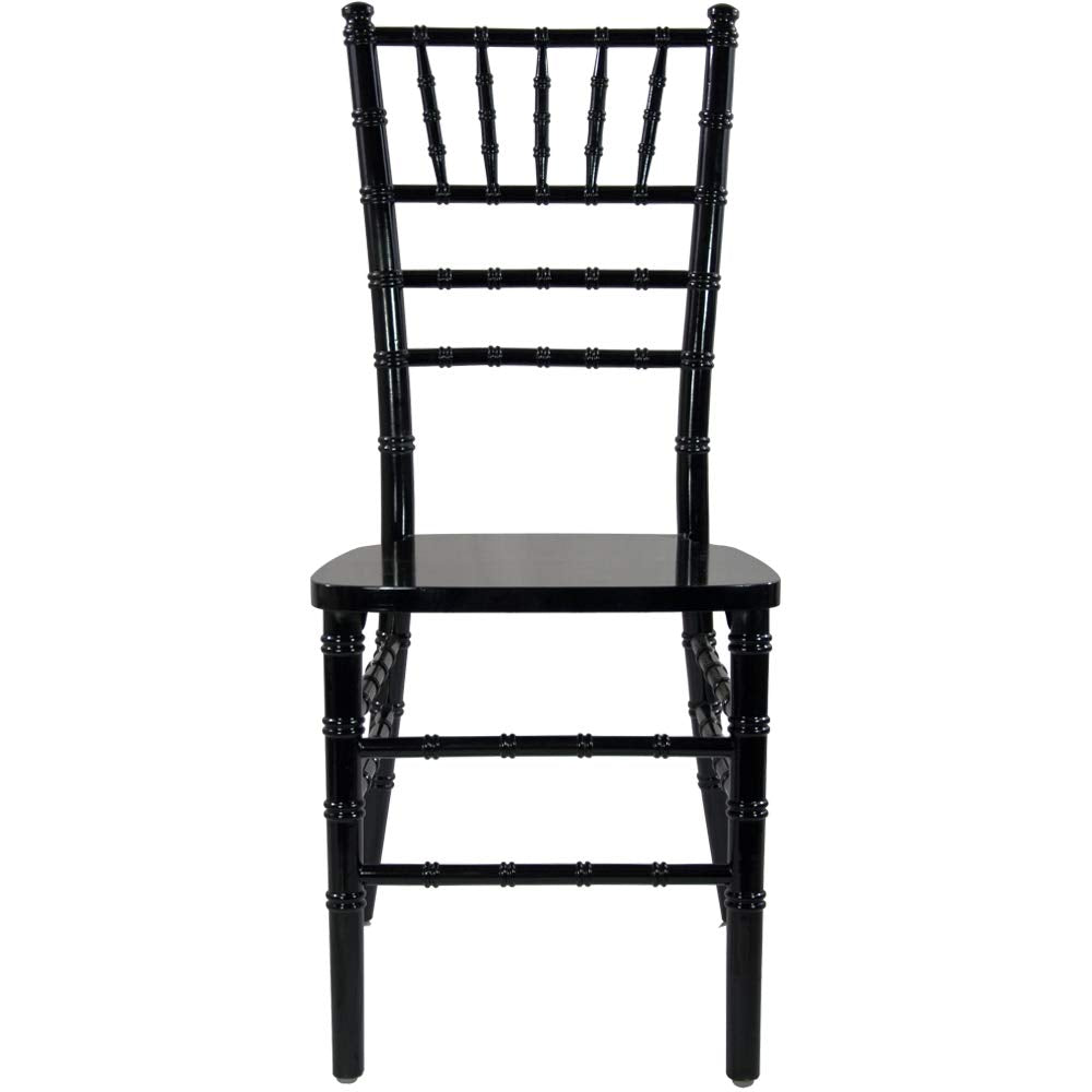 Flash Furniture Advantage Black Wood Chiavari Chair