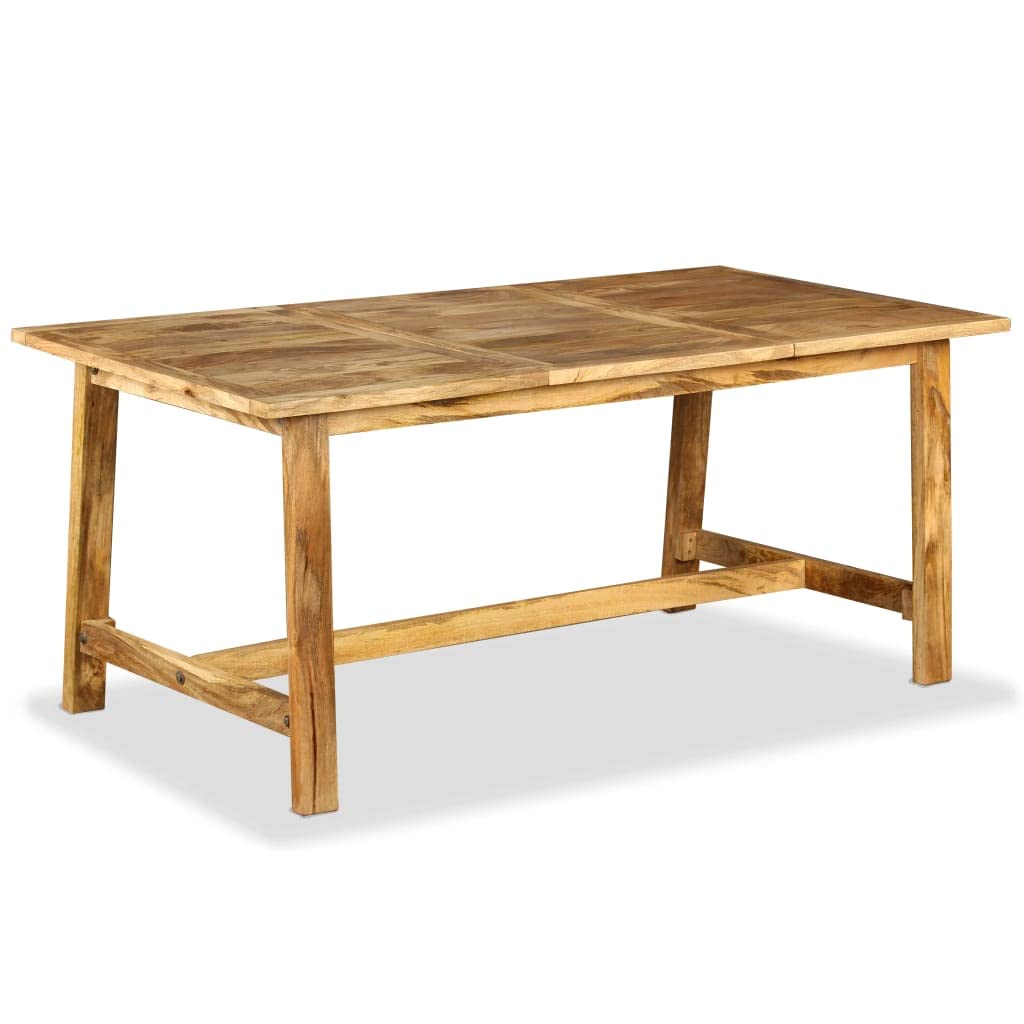 vidaXL Dining Table Solid Mango Wood 70.9&quot;