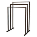Kingston Brass SCC8285 Pedestal 3-Tier Steel Construction Towel-Rack, Oil Rubbed Bronze
