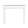 The Jim 48 Fireplace Mantel MDF White Paint