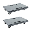 Nellyke Furniture Movers with Wheels, Portable Moving Rollers Leg Dollies for Heavy Furniture, 4 Wheels Small Flat Dolly, 500 Lb