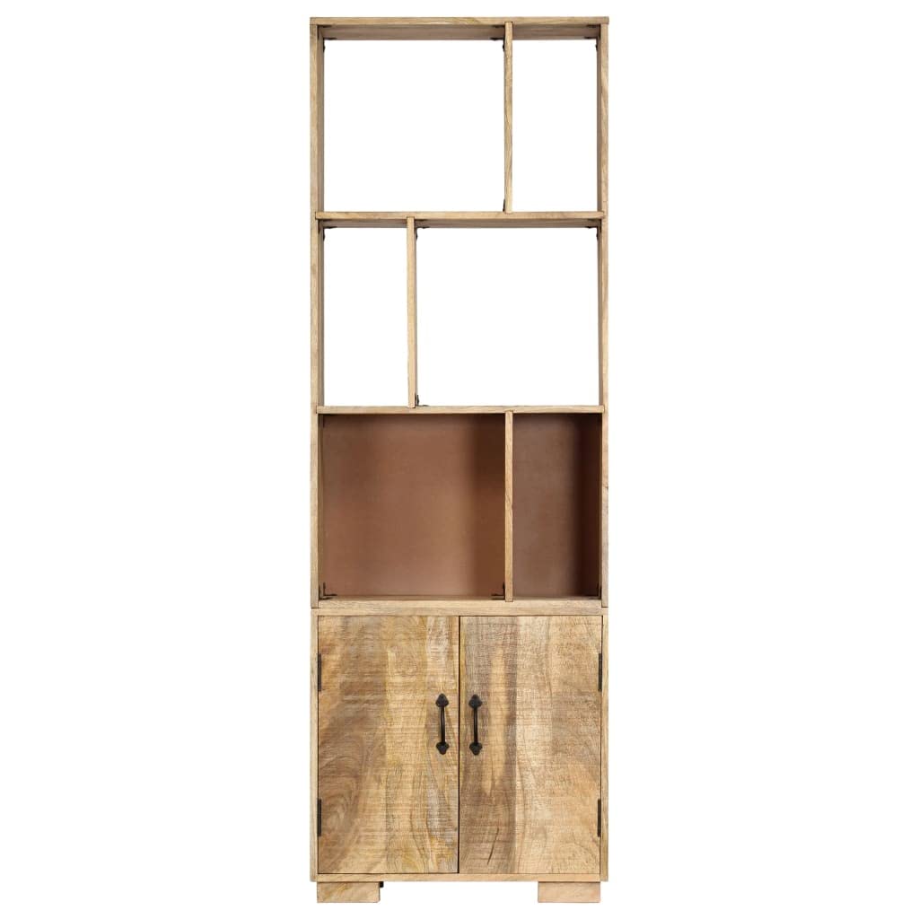 vidaXL Bookshelf 23.6&quot;x13.8&quot;x70.9&quot; Solid Mango Wood
