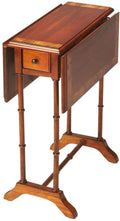 Butler Darrow Olive Ash Burl Drop-Leaf Table