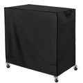 Patio Cooler Cart Cover Fits For Most 80 Quart Rolling Cooler Cart, Waterproof Patio Ice Chest Protective Covers For Outdoor Bar