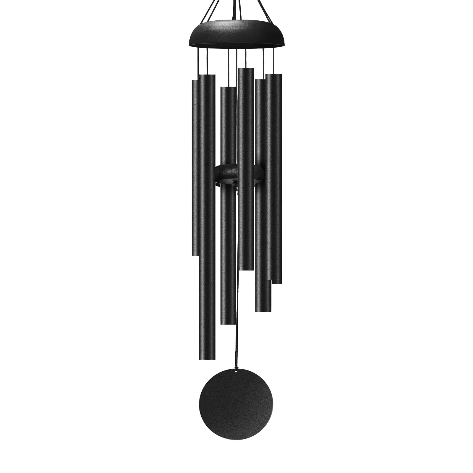 Litu Windchimes Outdoors, 32 Inches Deep Tone Metal Wind Chimes With 6 Thickened Aluminum Tubes, Wind Chimes For Outside, Memori