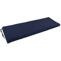 54-inch by 19-inch Solid Twill Bench Cushion