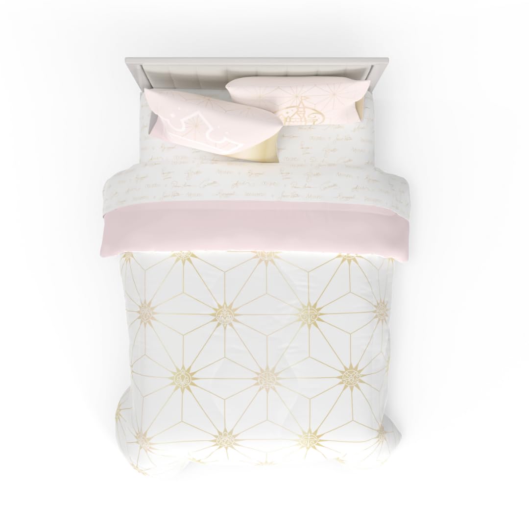 Franco Collectibles Disney Princess Bedding Super Soft & Cozy Comforter And Sheet Set, Queen, (100% Official Licensed Product)