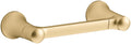 Kohler K-21954 Tempered Wall Mounted Pivoting Toilet Paper Holder - Vibrant Brushed Moderne Brass