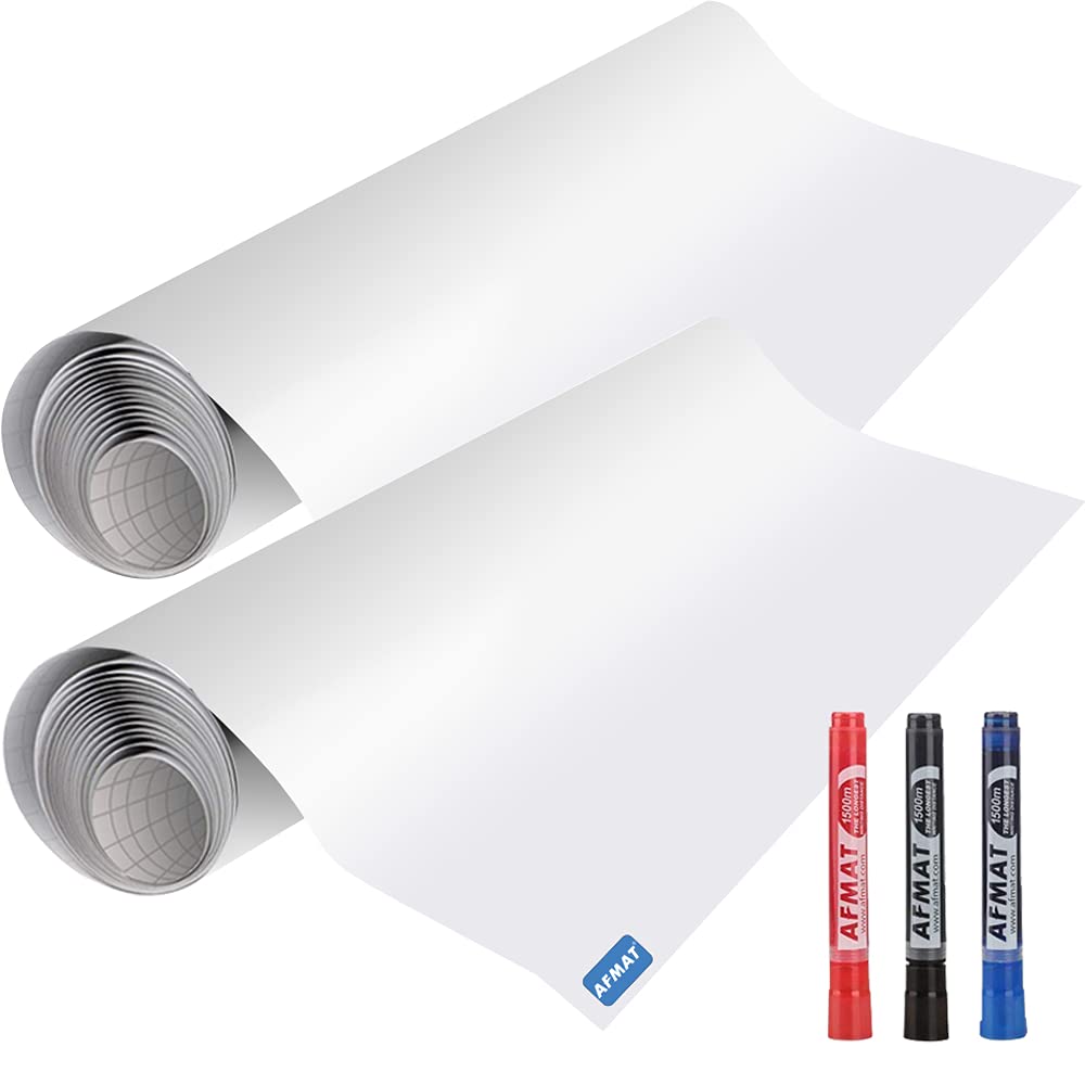 White Board Wallpaper, White Board Roll, Stick On White Boards For Wall, 1.5X11Ft Peel And Stick Dry Erase Roll, Stain-Proof, Su