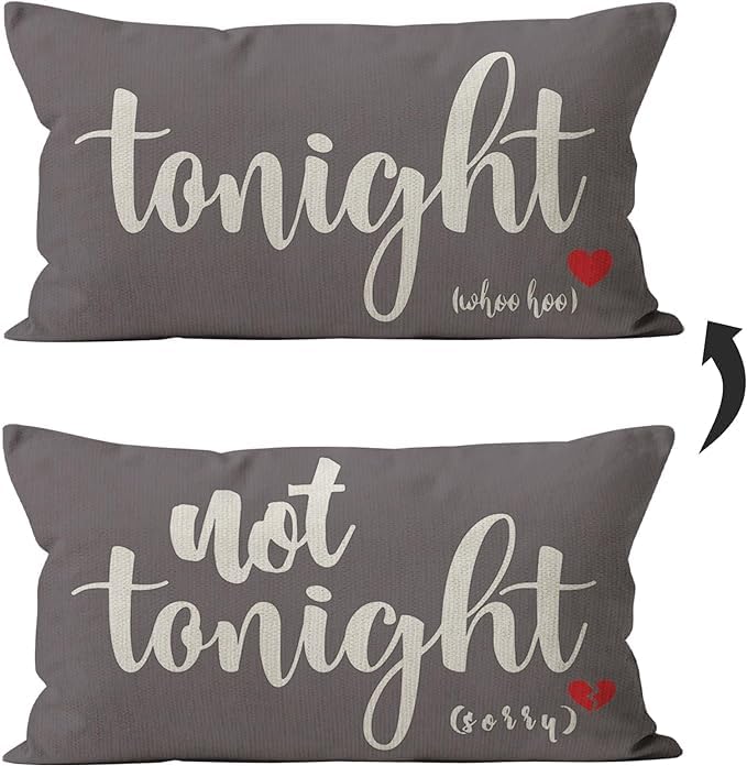 Mancheng-Zi Bridal Gift,16X24 Pillow Cover,Bridal Shower Gifts,Funny Couples Reversible Linen Pillow Cover, Bachelorette Party G
