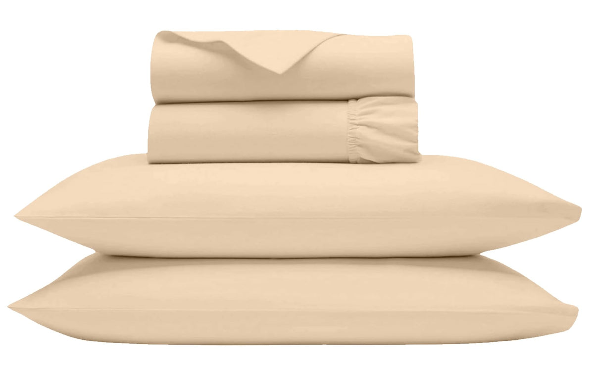 Bluemoon Homes Egyptian Cotton Sheets Cal King Size - 1000 Tc 4 Pc California King Sheets, Smooth Sateen Weave Sheets, 18' Deep
