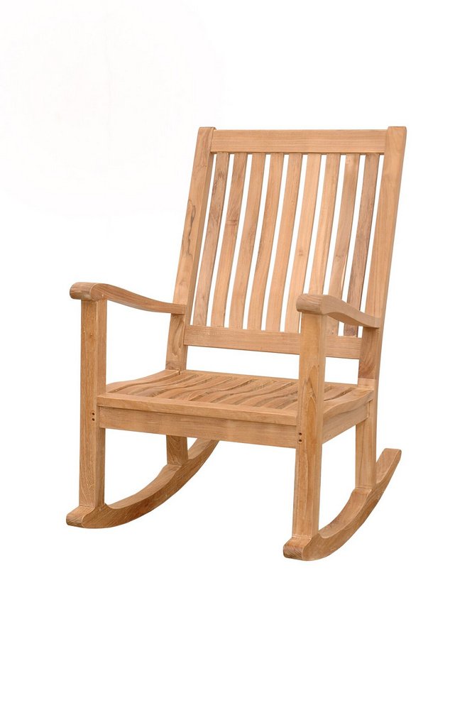 Anderson Teak Del-Amo Rocking Armchair, Natural