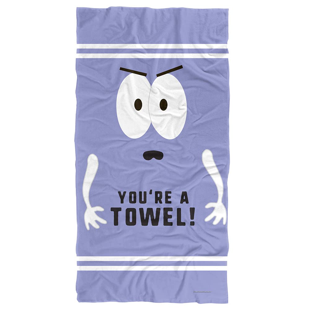LOGOVISION South Park Towelie Youre A Towel Officially Licensed Beach Towel 30 X 60