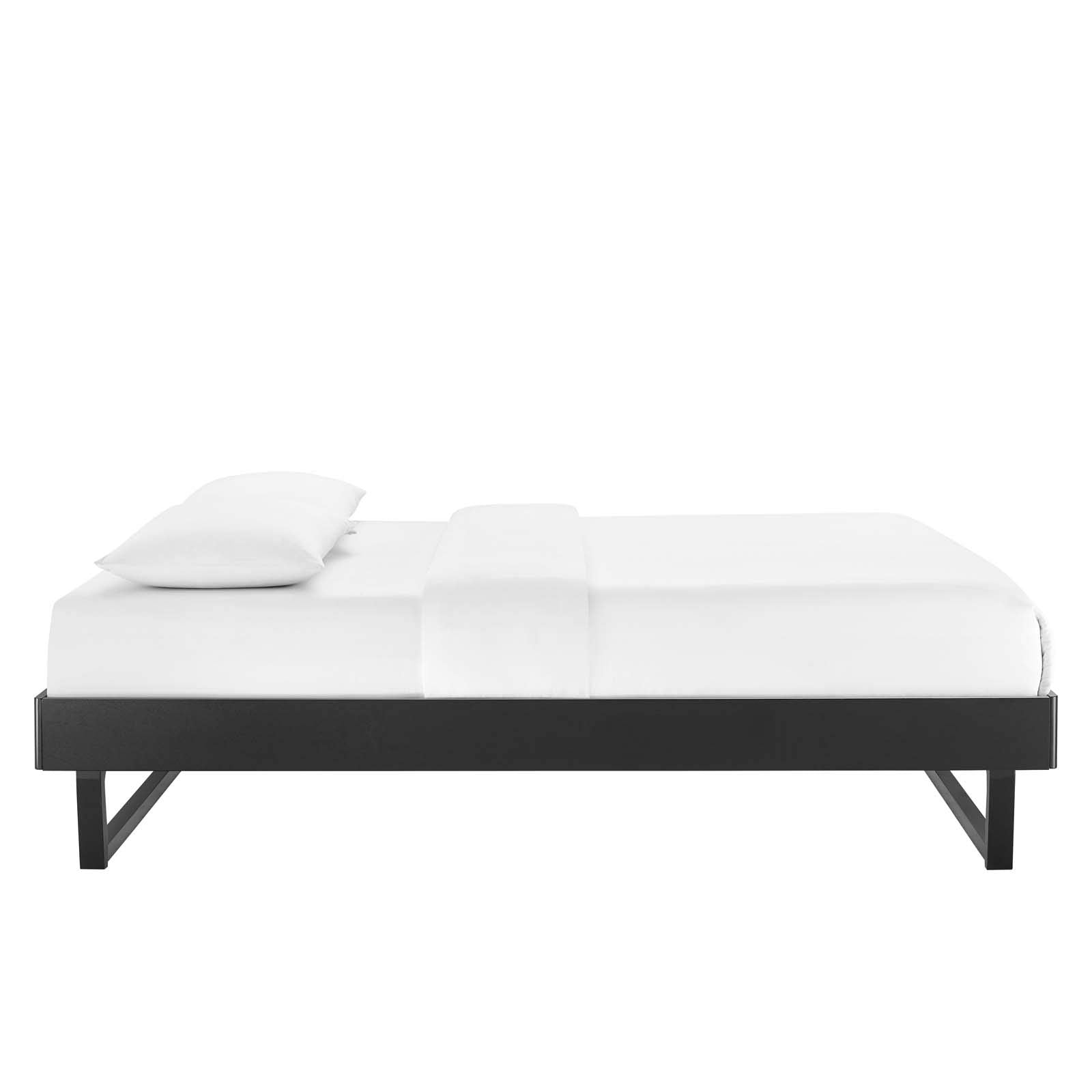 Modway Mod-6213-Blk Billie Full Wood Platform Bed Frame, Black
