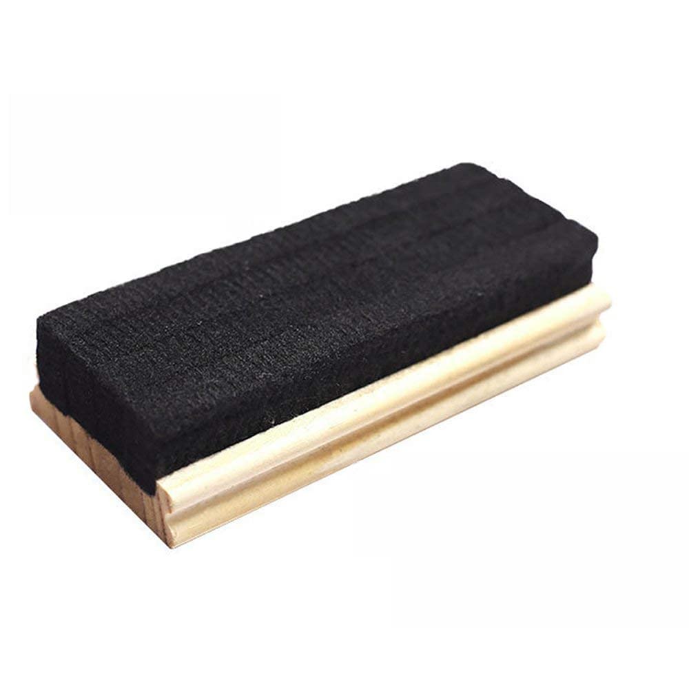 Sagasave Chalkboard Eraser Wool Blackboard Eraser Cleaning Blackboard Wood Handle For Office Home School