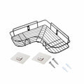 Liden Bathroom And Kitchen Corners Wall Stand | Bathroom Organizer |Bathroom Organiser Without Drill| Adhesive Wall Shelves|(No 