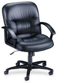 Lorell Managerial Chair, Black