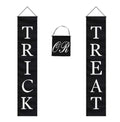 Trick or Treat Halloween Banner 3-Pc Set Home or Office Decor Ready To Hang