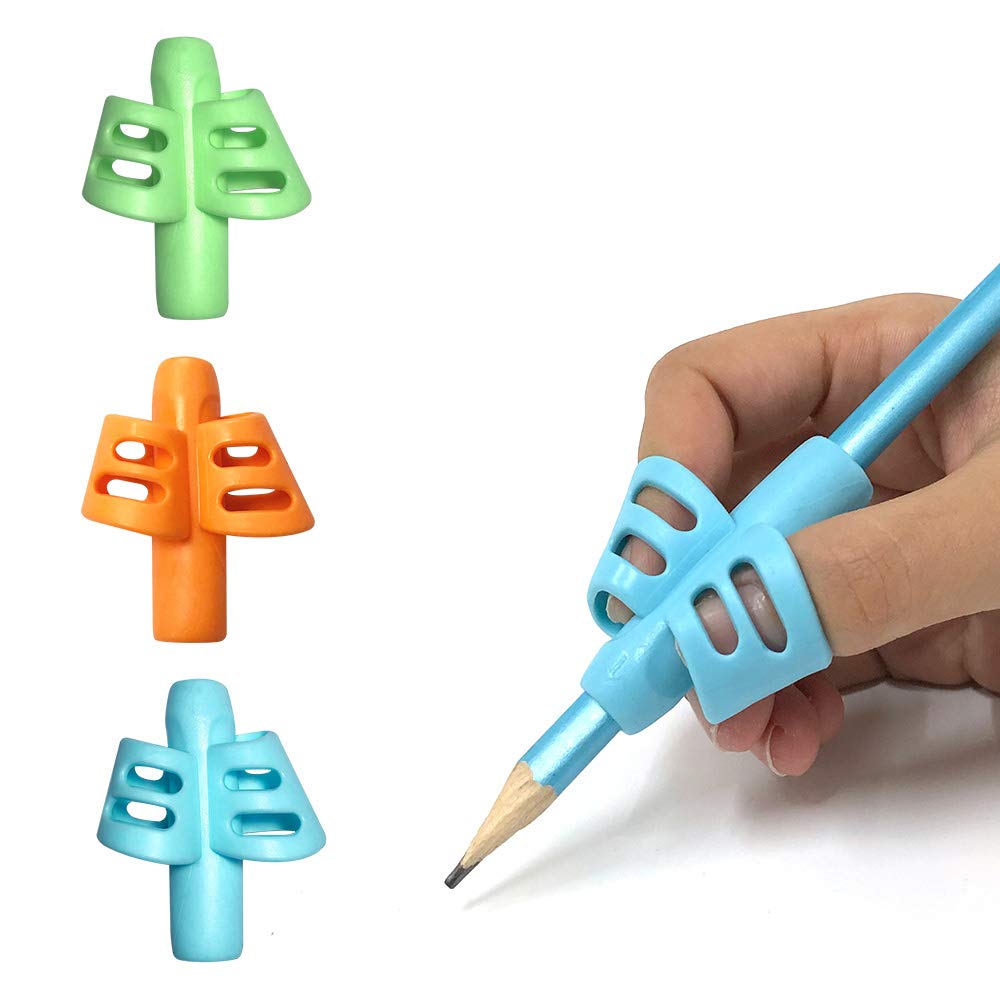 Koabbit Pencil Gripper Kids/Toddler Handwriting Aid Tools For Beginners,Pencil Holder For Preschooler 2-4 Years Learning To Writ