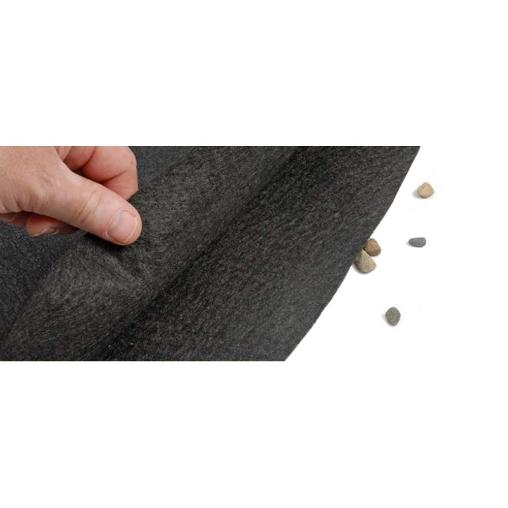 Gli 70-0015Rd-Blk-160 Round Armor Shield Floor Pad, 15-Feet