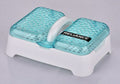 PUTHAK 2 in 1 Transparent Plastic Soap Case Holder with Lid Clear Soap Container Box Home Shower Outdoor Camping (Blue)