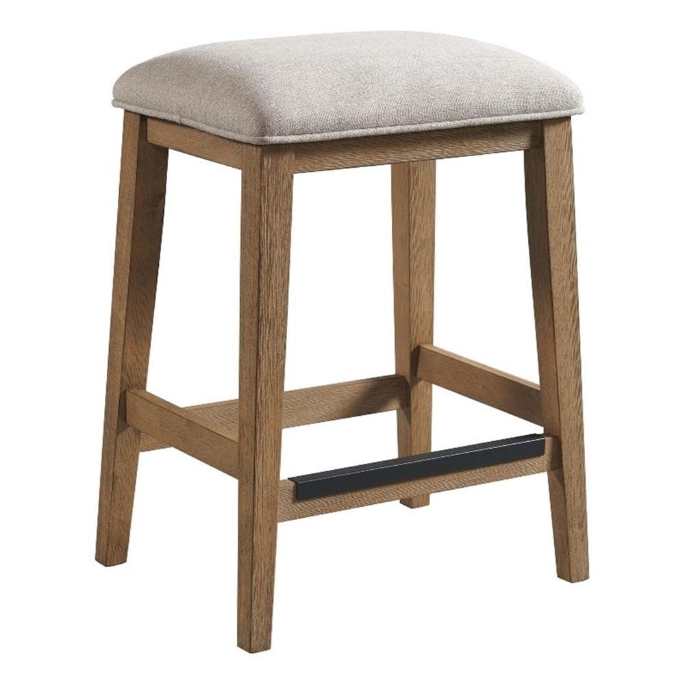 Intercon Eden Backless Barstool, Rustic Dune, Set of 2