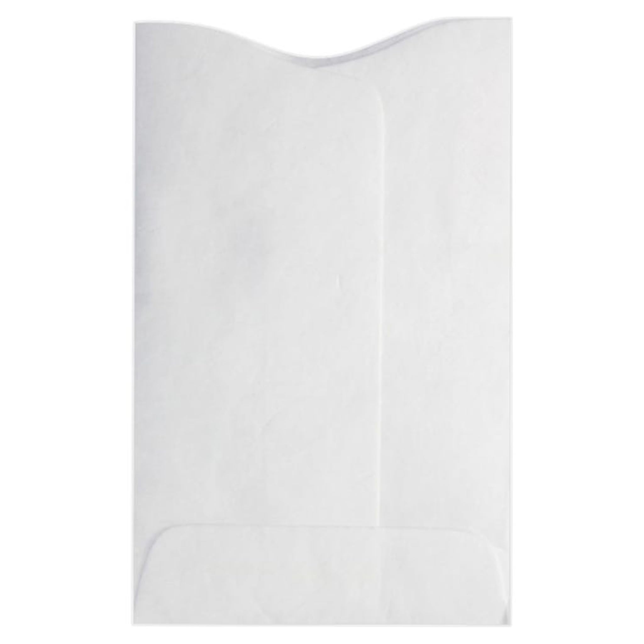 Luxpaper Tyvek Credit Card Sleeves | 2 1/4' X 3 1/2' | White | 14Lb. Text | 500 Qty