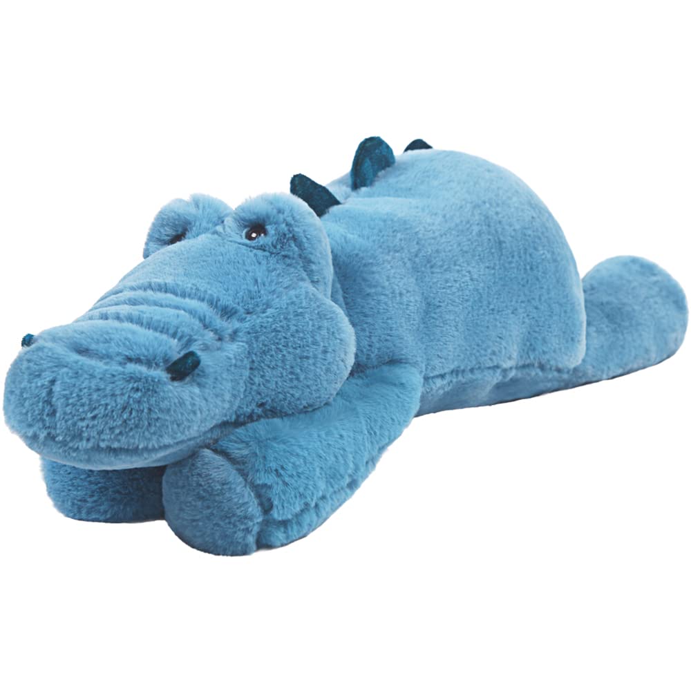 ARELUX Soft Crocodile Stuffed Animals:22in Alligator Plush Cute Cuddly Body Pillow Hug Sleeping Fluffy Wild Animal Toys Bed Deco