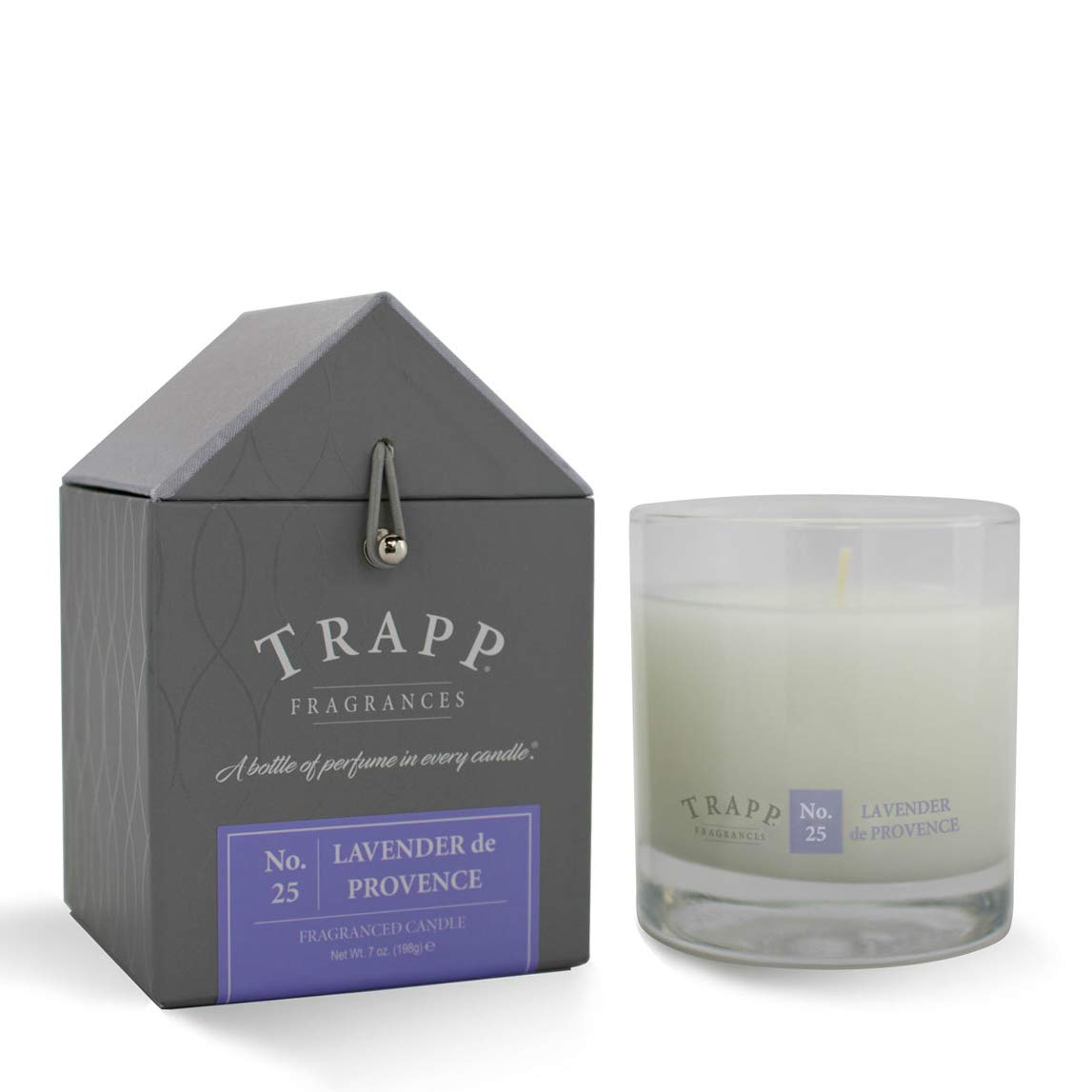 Trapp Candle No. 25 Lavender de Provence Candle, 7oz Candle, Signature Home Collection, 50 Hours - Designer Aromatherapy Candle,