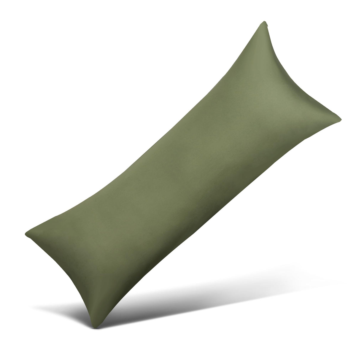 100% Cotton Body Pillow Case Cover With Zipper Wrinkle-Free, Super Soft Pillowcase For Body Pillow, Breathable Long Pillow Prote