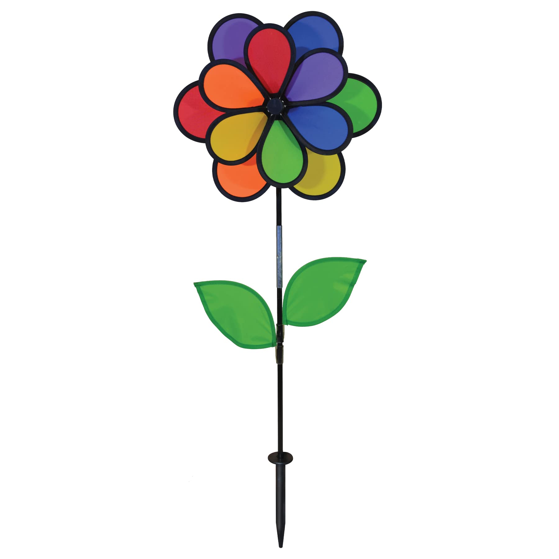 In The Breeze 14' Rainbow Double Flower With Leaves
