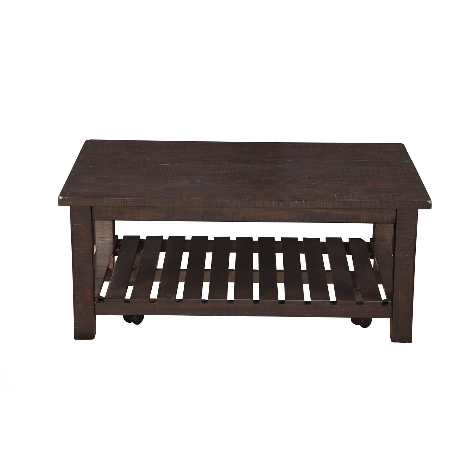 Martin Svensson Barn Door Solid Wood Coffee Table Espresso