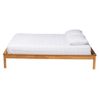 Baxton Studio Efren Bed Frame, Full, Honey Oak (236-12784-HiT)