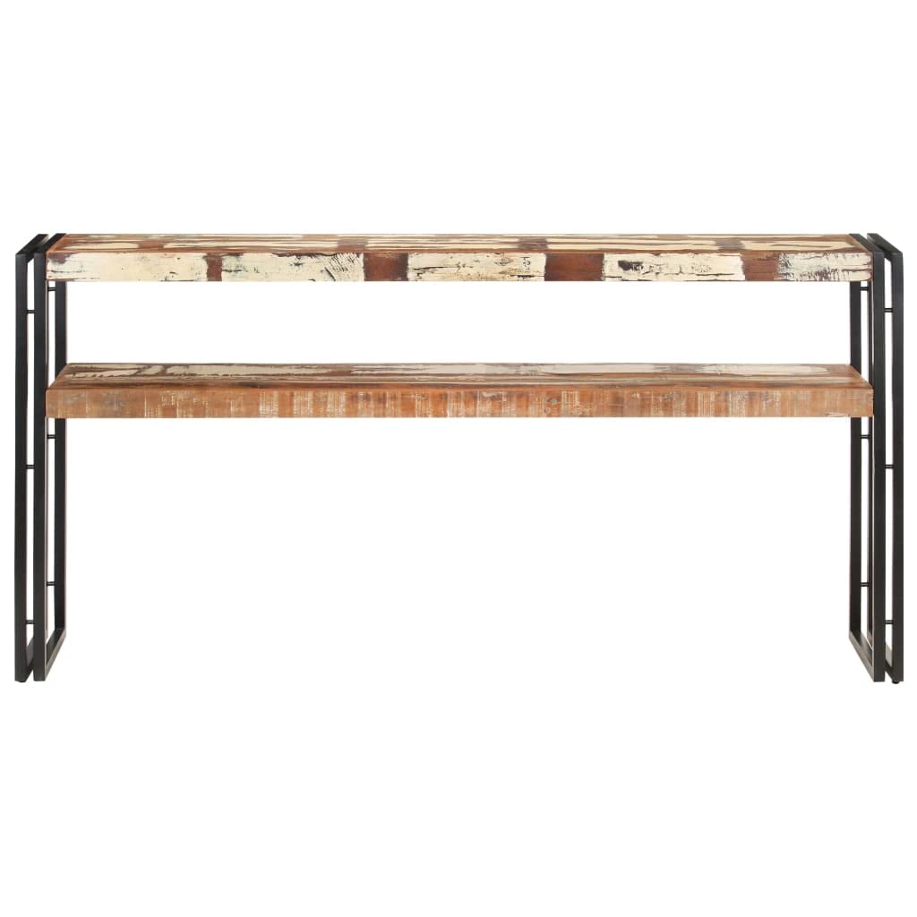 Furniking Console Table 59.1&quot;x11.8&quot;x29.5&quot; Solid Reclaimed Wood