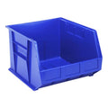 Quantum QUS270BL Ultra Stack and Hang Bin, 18 Length x 16-1/2 Width x 11 Height, Blue, Pack of 3