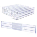 Adjustable Cabinet Organizers: Maximize Kitchen & Closet Space With 8Piece Drawer Dividers