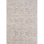 HomeRoots 516013 8 x 10 ft. Beige Botanical Rectangle Traditional Area Rug