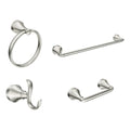 SPOT RESISTANT: Spot resist brushed nickel finish resists fingerprints and water spots for a cleaner-looking bath
