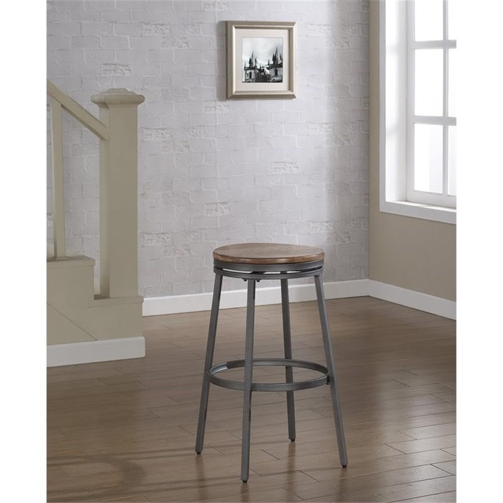American Woodcrafters Filmore 42in High Pub Table / (2) Stockton Backless Bar Stool - Thumbnail 3