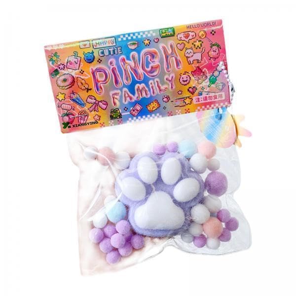 Bnf 5Xpaw Sensory Small For Kids Teens Adults Goodie Bag Filler Hand Squeezing Violet Baby | Toys For Baby | Other Toys For Baby