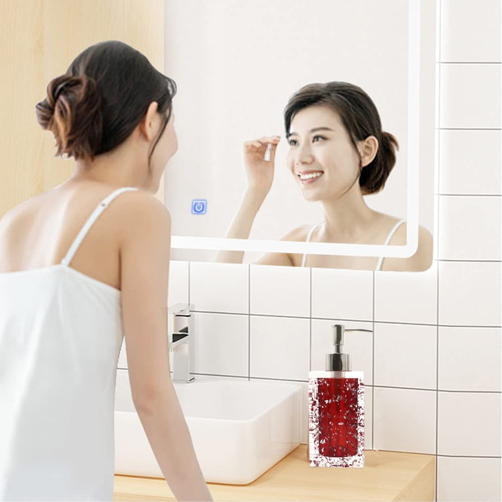 Luant Bathroom Decoration Resin Lotion Soap Dispenser Pump For Kitchen Or Countertops