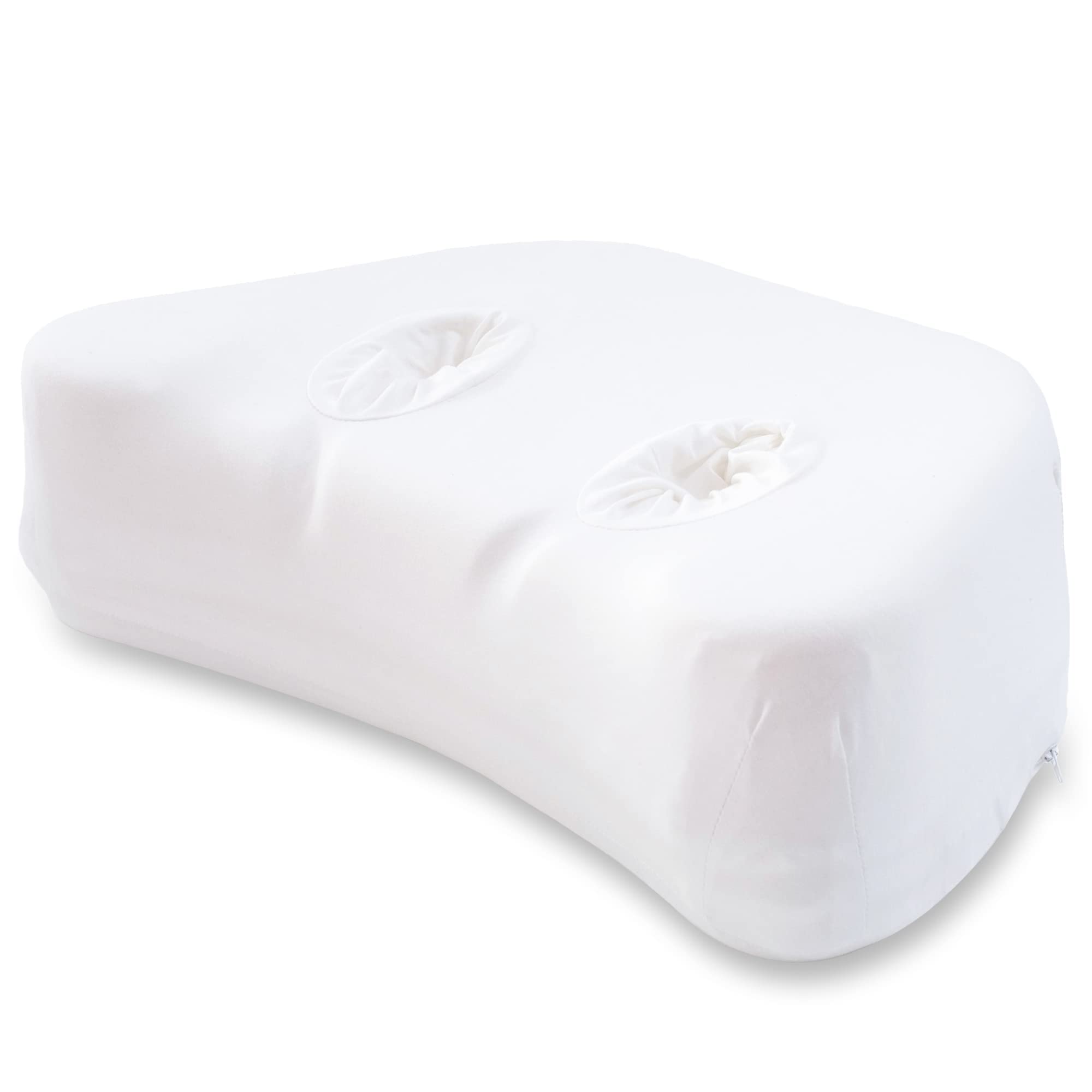 Purecomfort - Side Sleeping Pillow, Height Adjustable, Ear Pain Relief, Cpap Pillow, Wrinkle Prevention, Tmj - Advanced Memory F