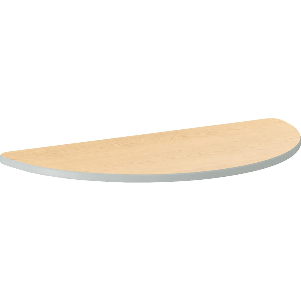 Hon Build Half Round 60" W X 30" D Table Top, Natural Maple