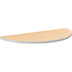 Hon Build Half Round 60" W X 30" D Table Top, Natural Maple