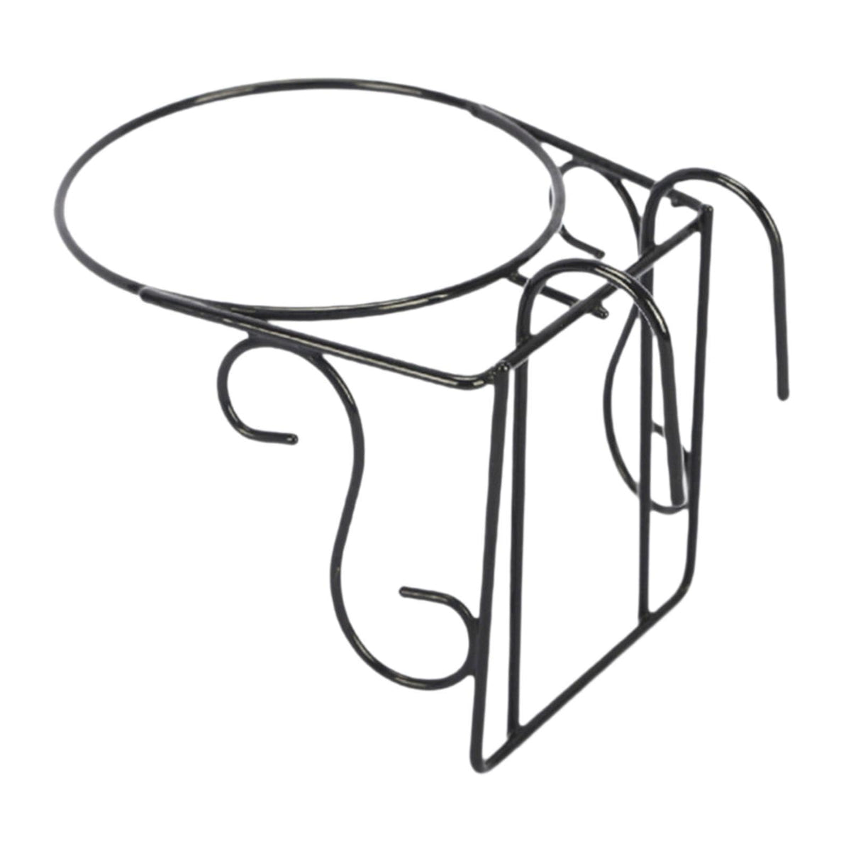 Atorse Railing Flower Pot Holder Sturdy Plant Hanging Stand For Outdoor Indoor Deck Style A|Home & Garden|Yard, Garden & Outdoor