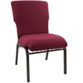 Flash Furniture Advantage Maroon Discount Church Chair - 21 In. Wide