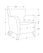 Monarch Specialties I Accent Chair, Black